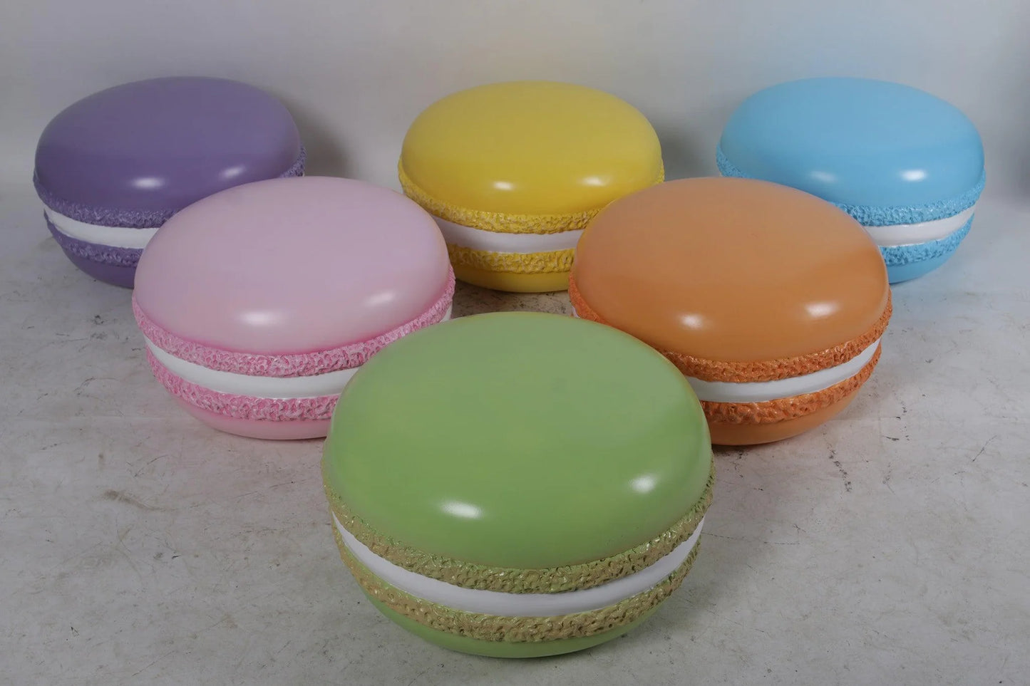 Purple Macaroon Statue