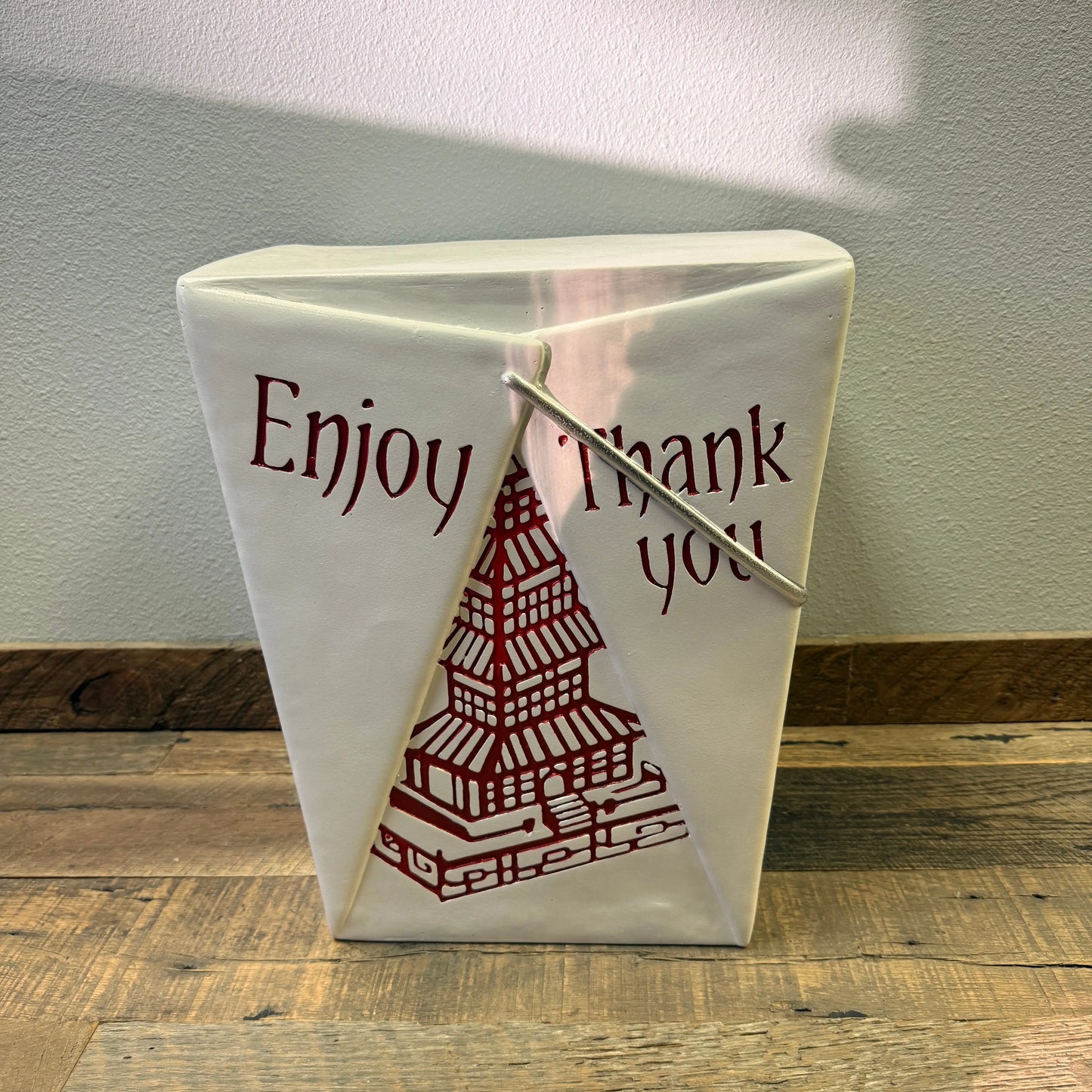 To Go Container Statue F0221-TakeOut-P