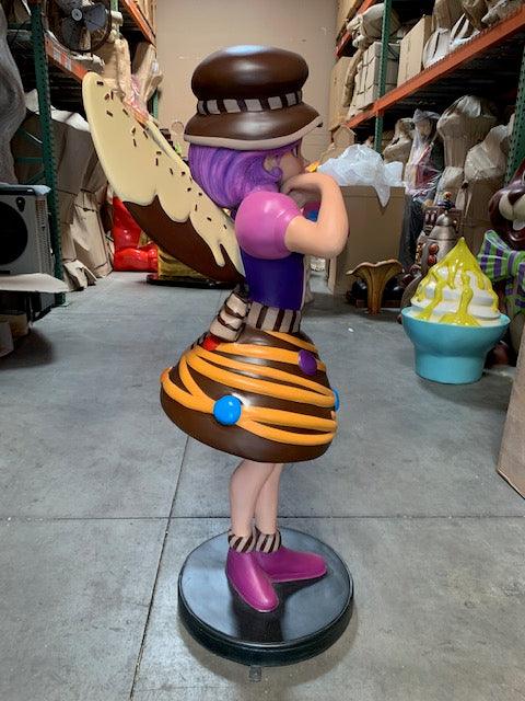 Chocolate Candy Fairy Statue