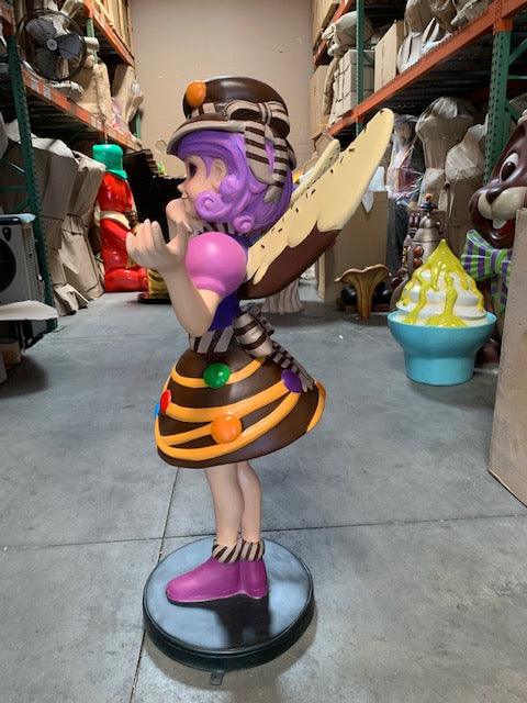 Chocolate Candy Fairy Statue