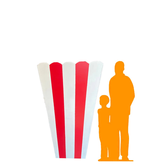 Large Popcorn Statue With No Sign Pop-LG2