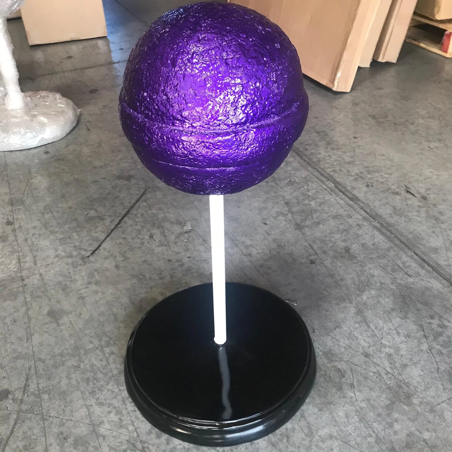 Small Purple Sugar Pop Statue