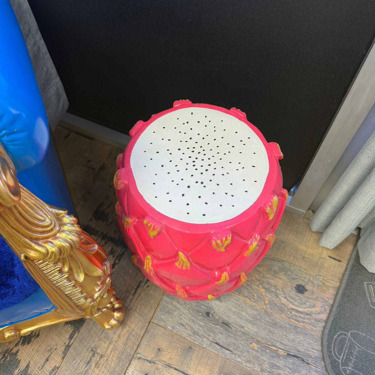 Dragon Fruit Table Stool Statue F0221-Dragon-P