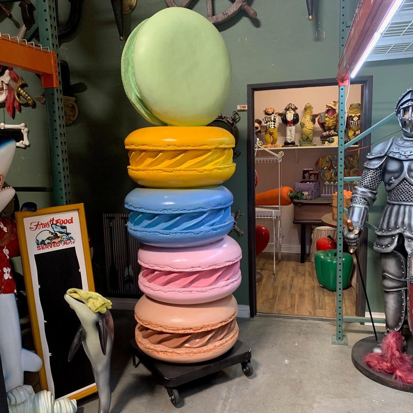 Large Stacked Macaroons Statue