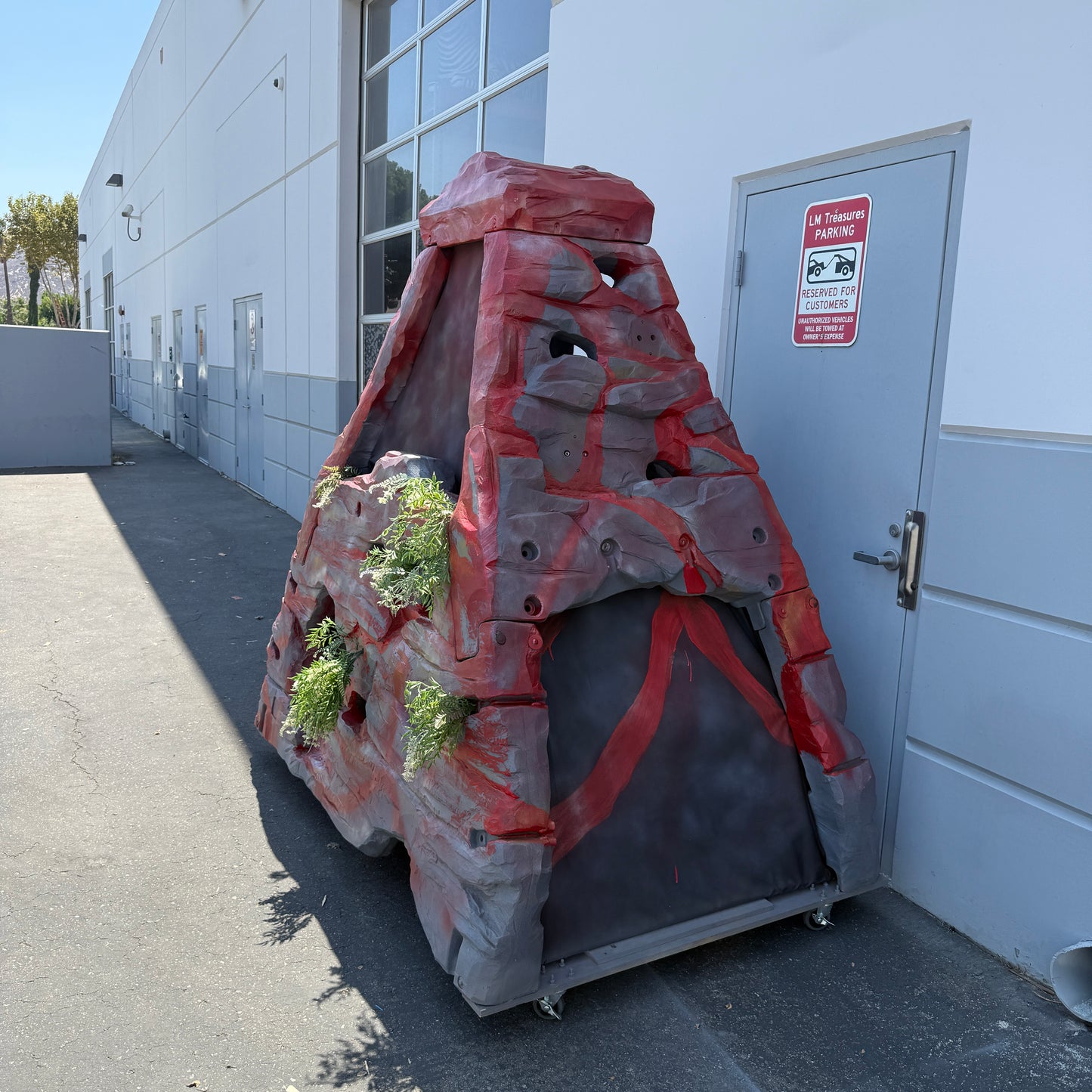 Volcano Rock Statue