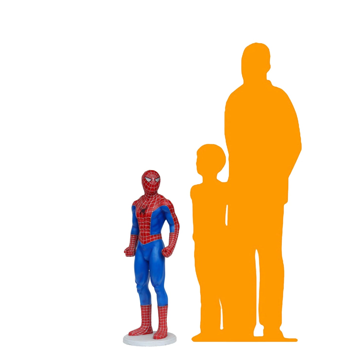 Small Sticky Super Hero Statue