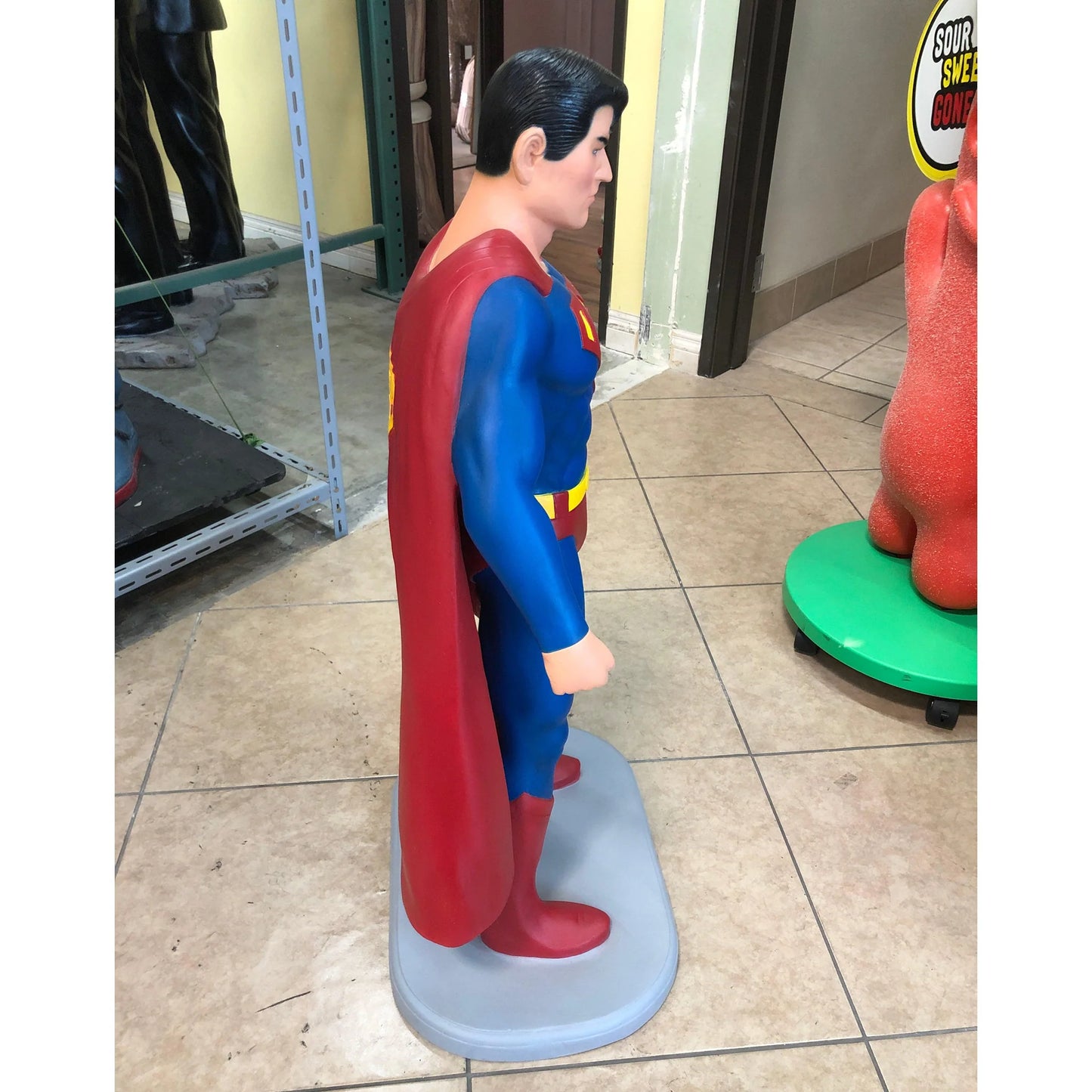Small Muscle Super Hero Statue