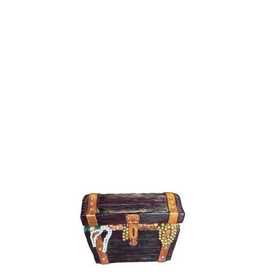 Small Treasure Chest Closed Statue