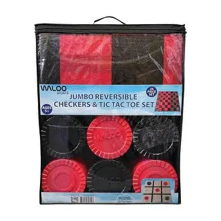 Checkers Over Sized Board Game CheckersSet