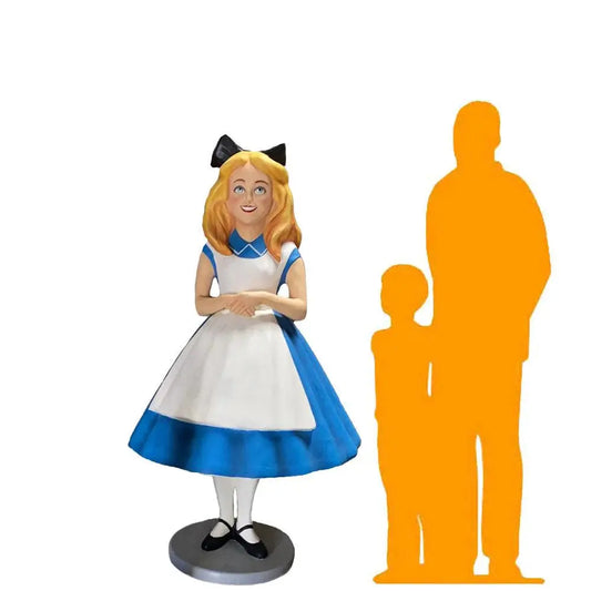 Large Standing Alice Statue LS392-LA-A