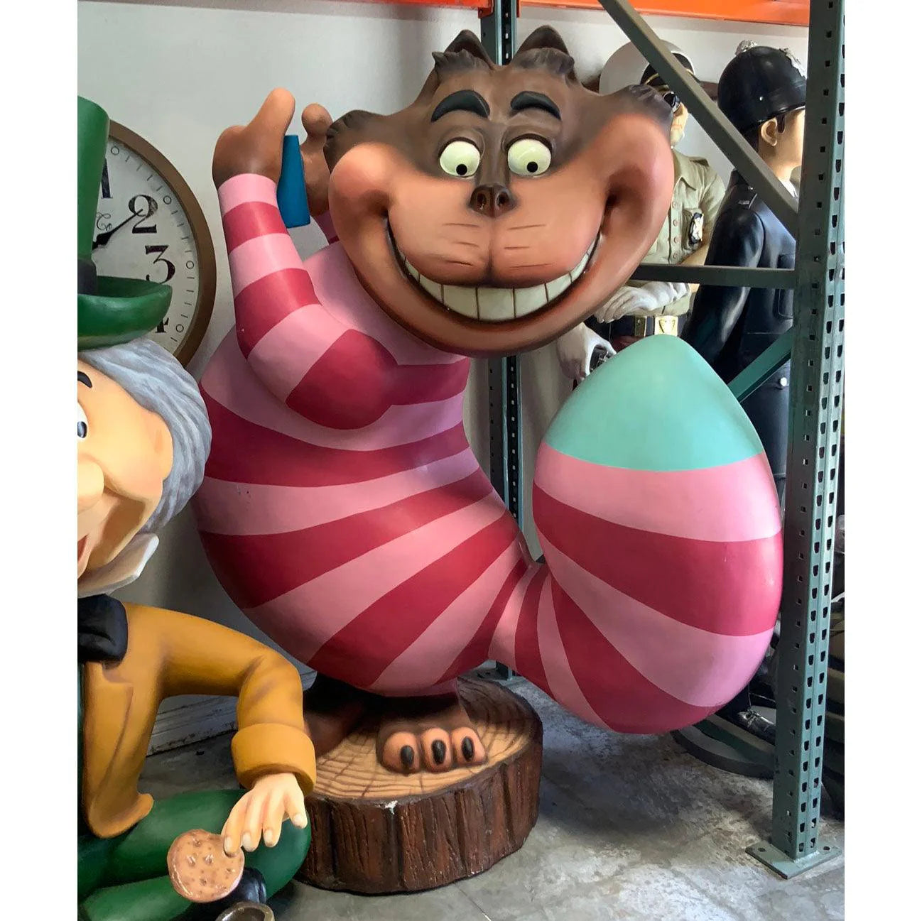 Large Cheshire Cat Statue