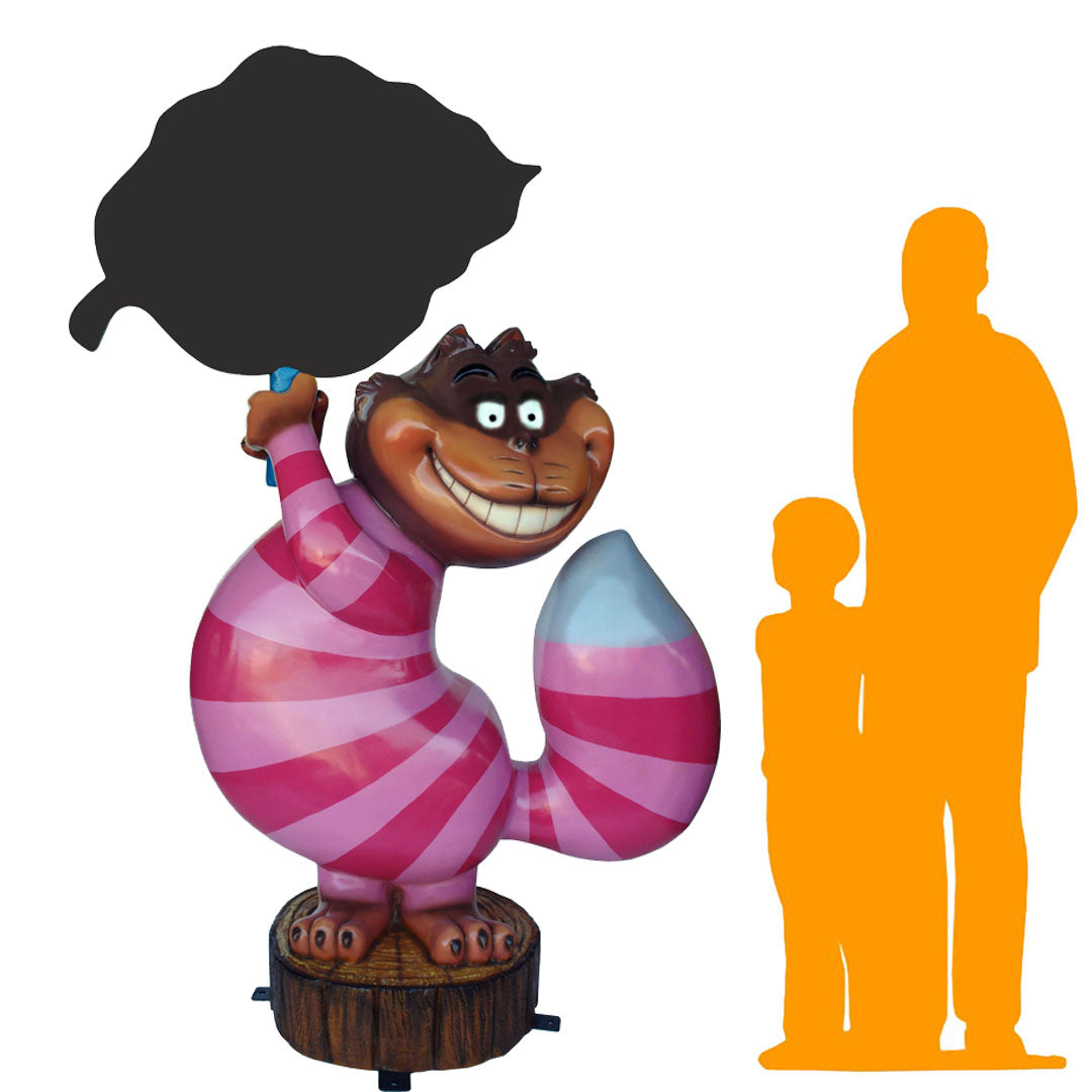 Large Cheshire Cat Statue