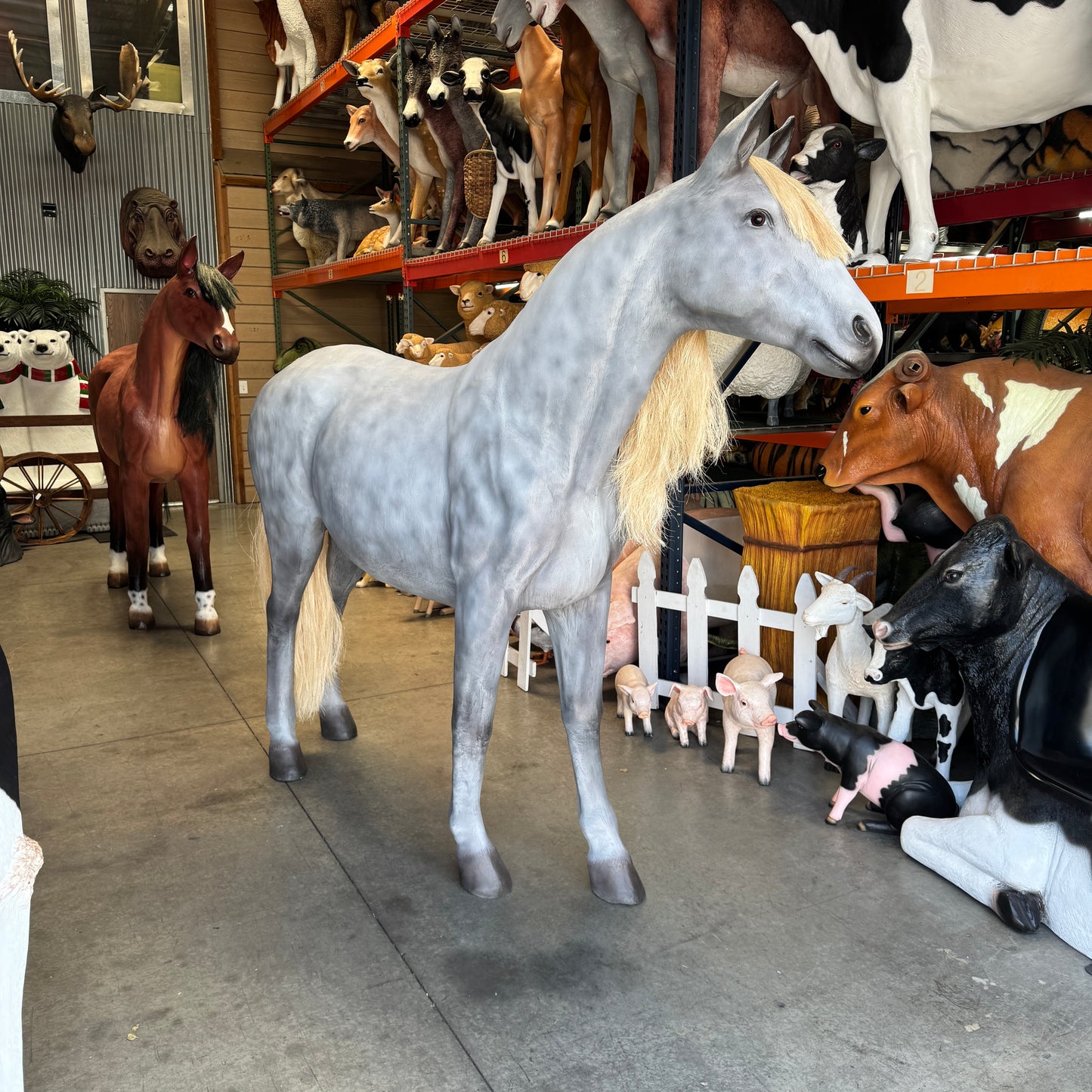 Appaloosa Horse Statue