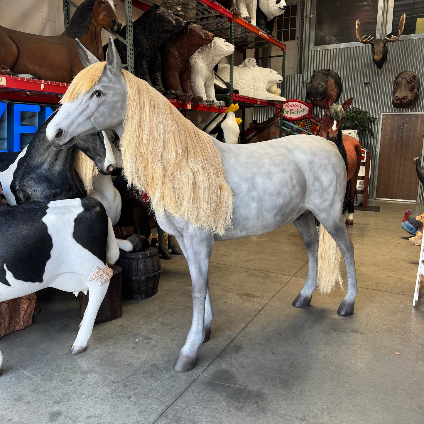 Appaloosa Horse Statue A0446-MC-A