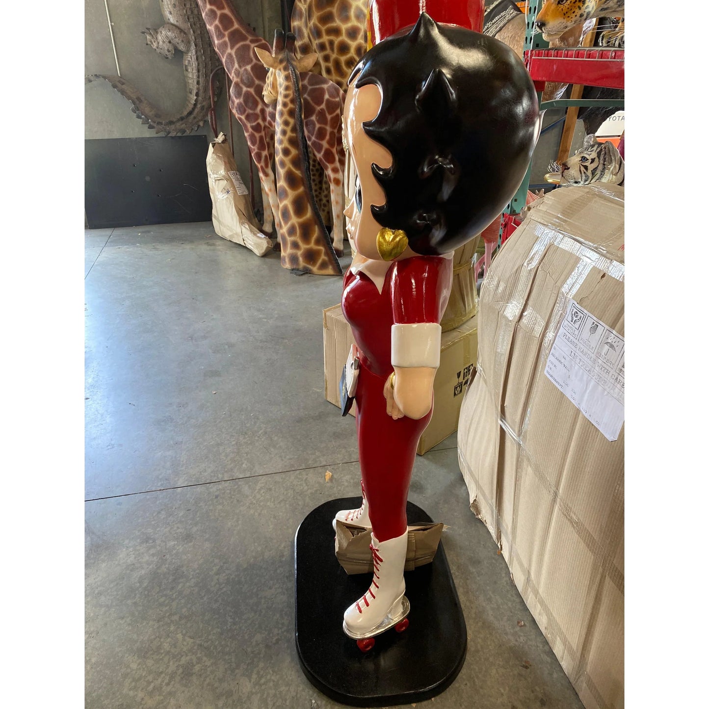 Betty Boop Waitress Statue