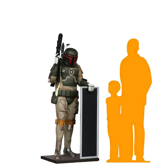 Space Hunter With Menu Statue SH009-OM-A