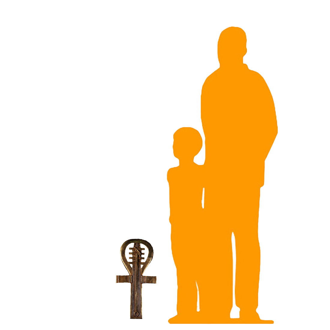 Egyptian Ankh Key Wall Décor Statue