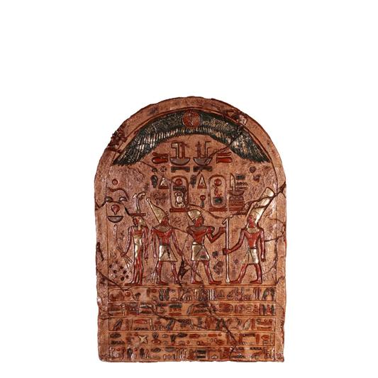 Egyptian Hieroglyphic Plaque Statue - LM Treasures Prop Rentals