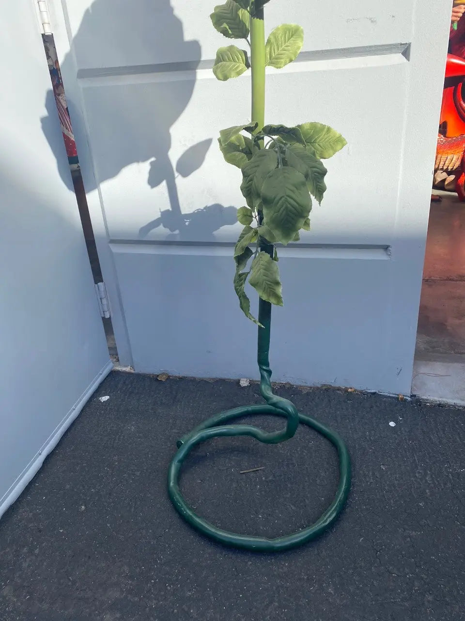 Small Fabric Rose Flower Statue P-ROSE-P