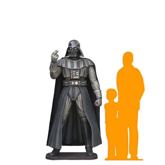 Large Dark Space Warrior Statue