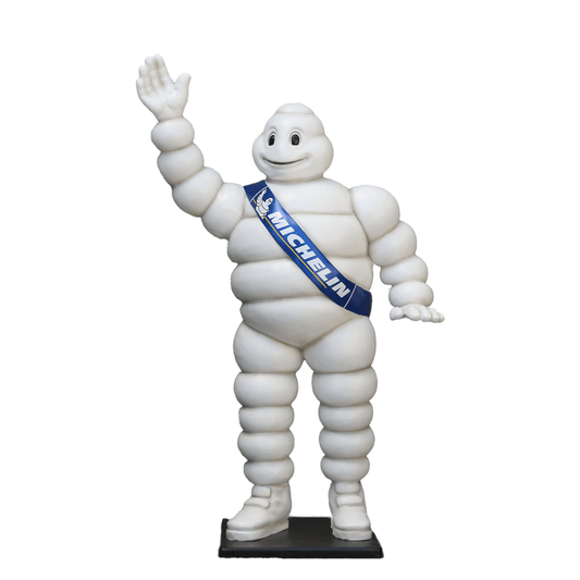 Tire Man Waving Life Sizes Statue - LM Treasures Prop Rentals