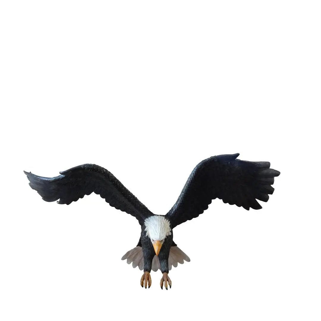 Flying Bald Eagle Statue - LM Treasures Prop Rentals