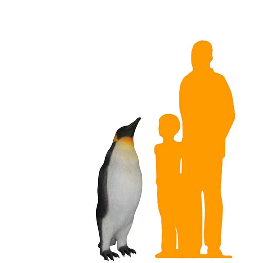 Female Penguin Statue A0577-R019-PT