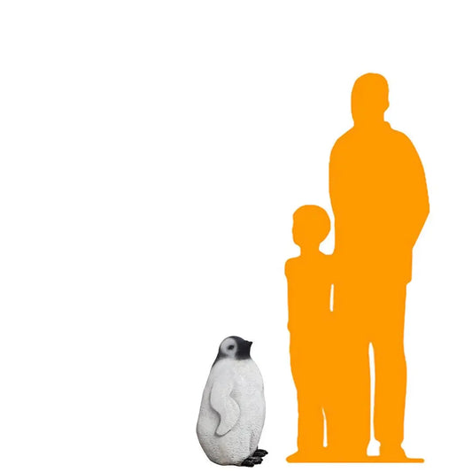 Baby Penguin Statue A0603-R020N-PT