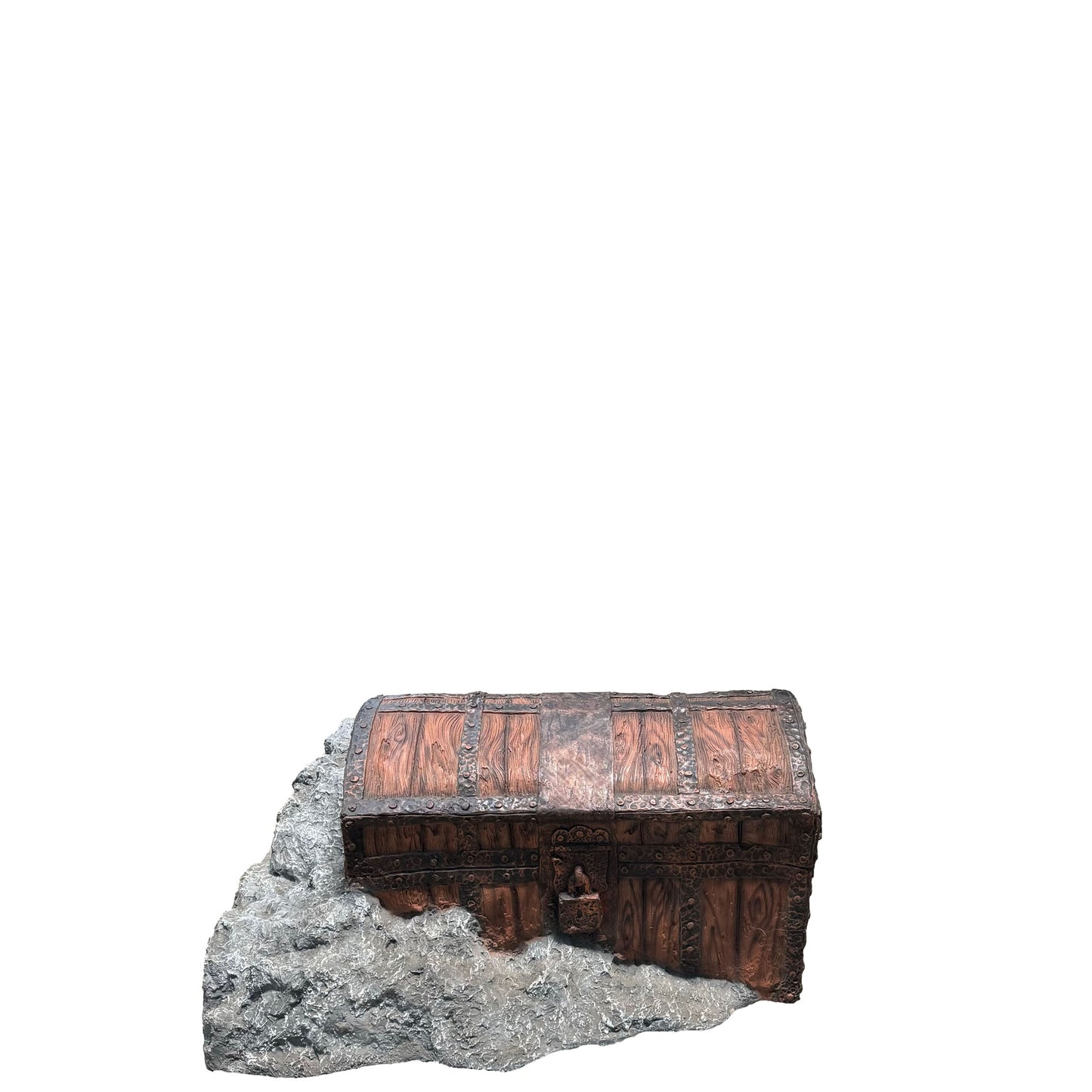 Old Treasure Chest Life Size Statue