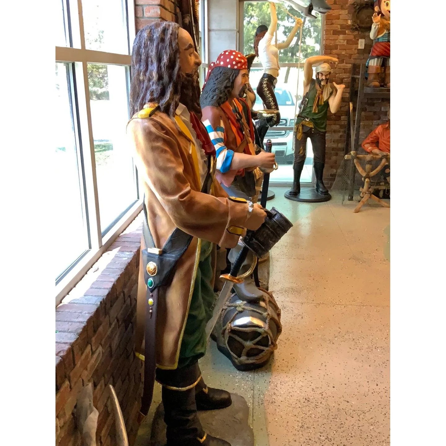 Pirate Enrico Life Size Statue