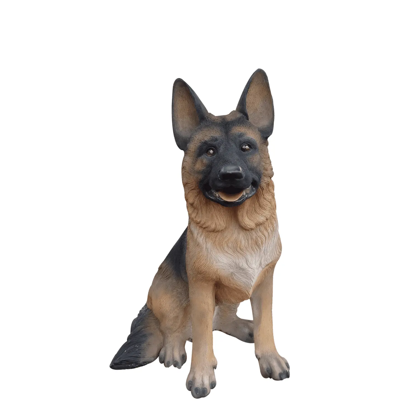 German Shepherd Sitting Dog Statue - LM Treasures Prop Rentals