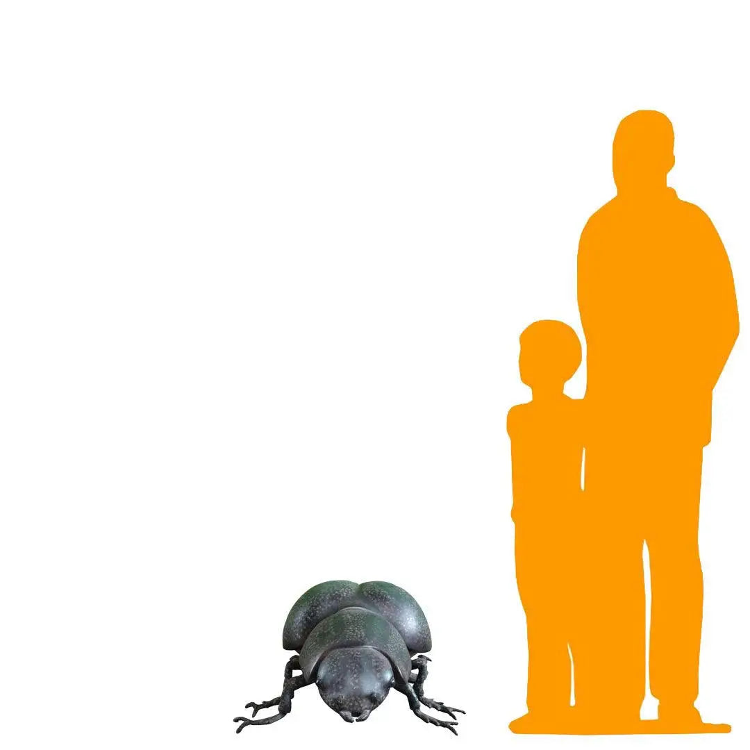 Beetle Statue A0598-R176-PT