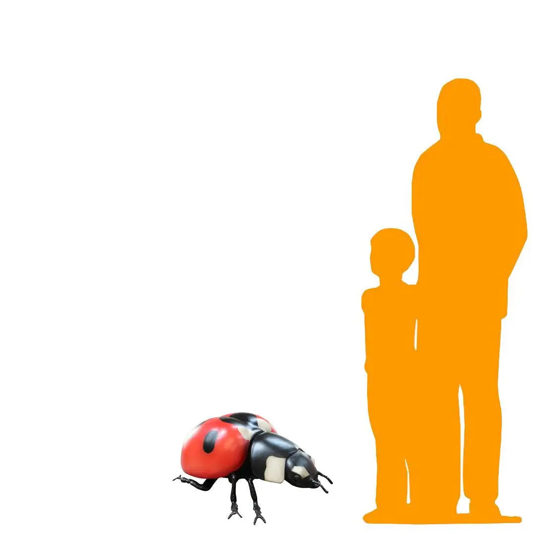 Lady Bug Statue A0742-R176-PT