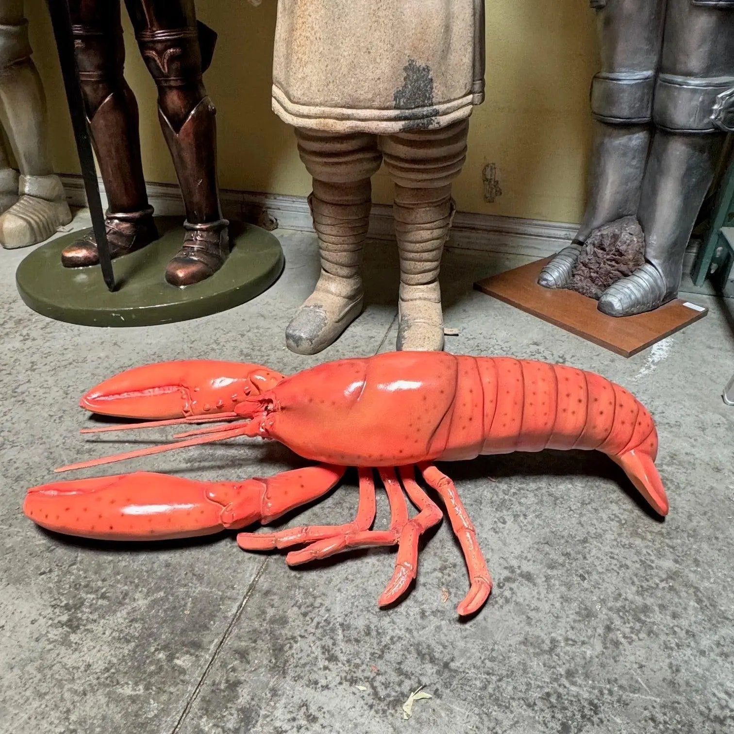 Lobster Life Size Statue A0599-R177-PT