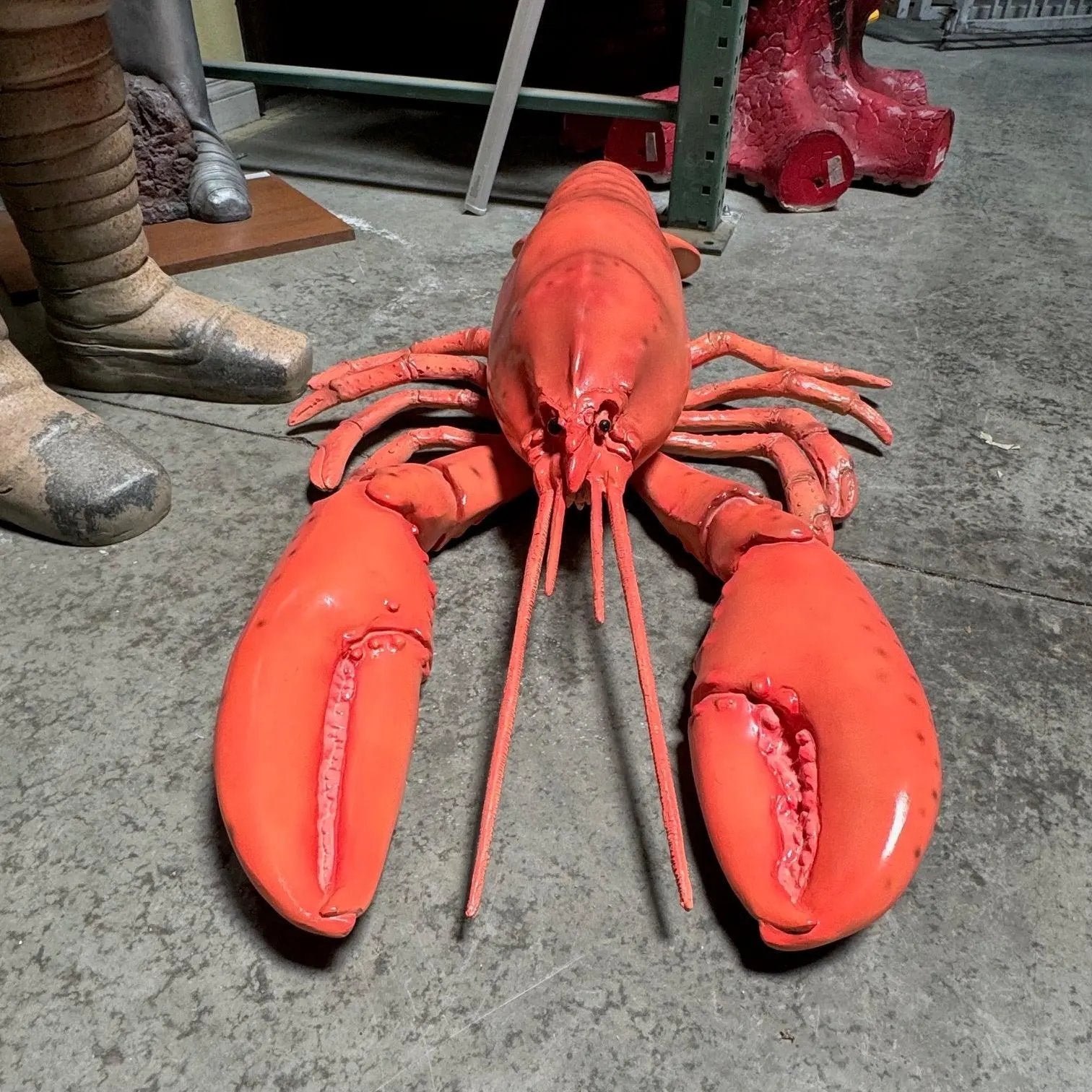 Lobster Life Size Statue A0599-R177-PT