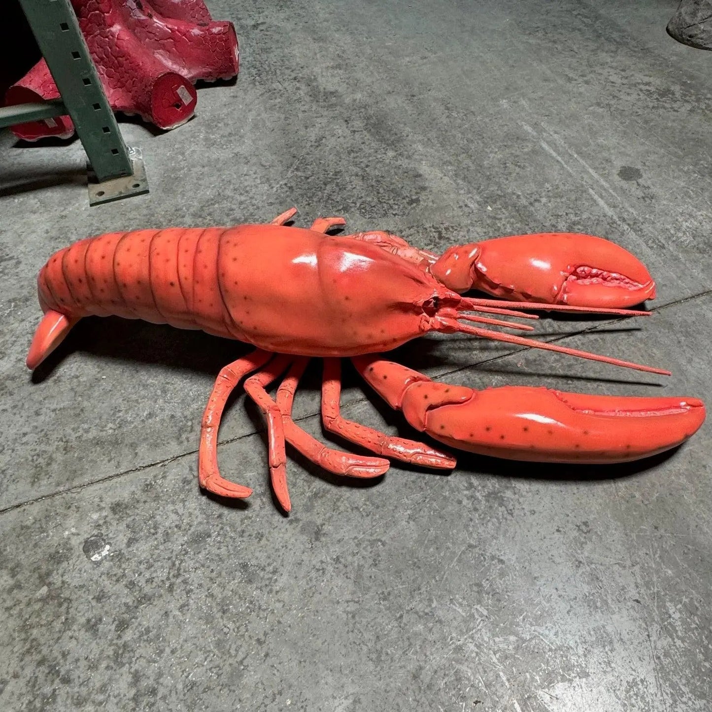 Lobster Life Size Statue A0599-R177-PT