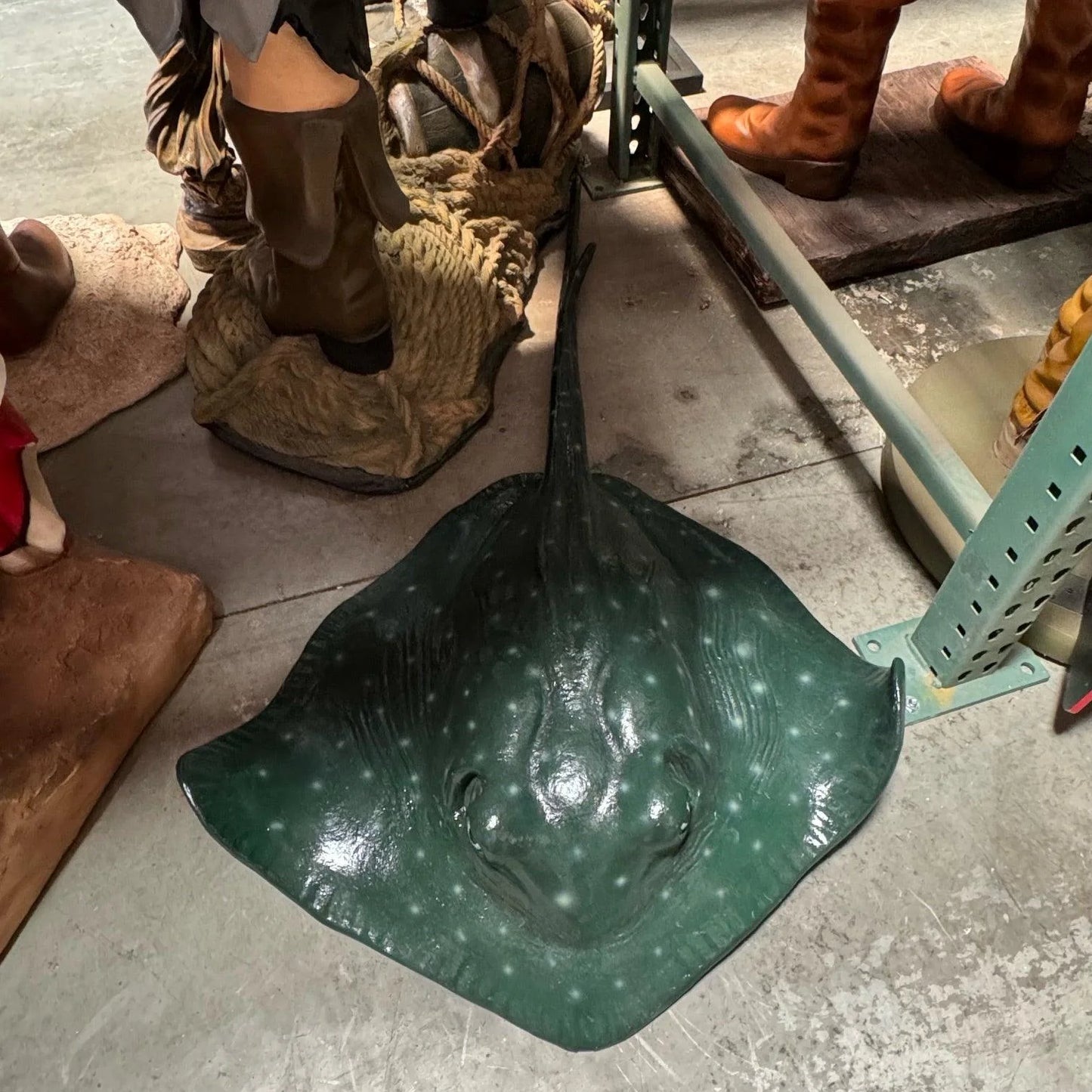 Stingray Shark Statue