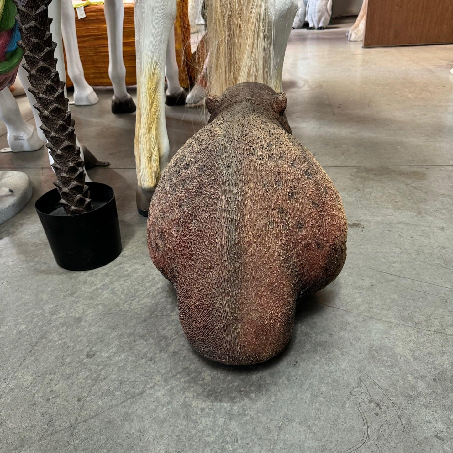 Beaver Rodent Life Size Statue