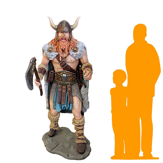 Viking Life Size Statue