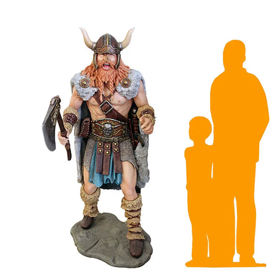 Viking Life Size Statue LS108-R296-PT