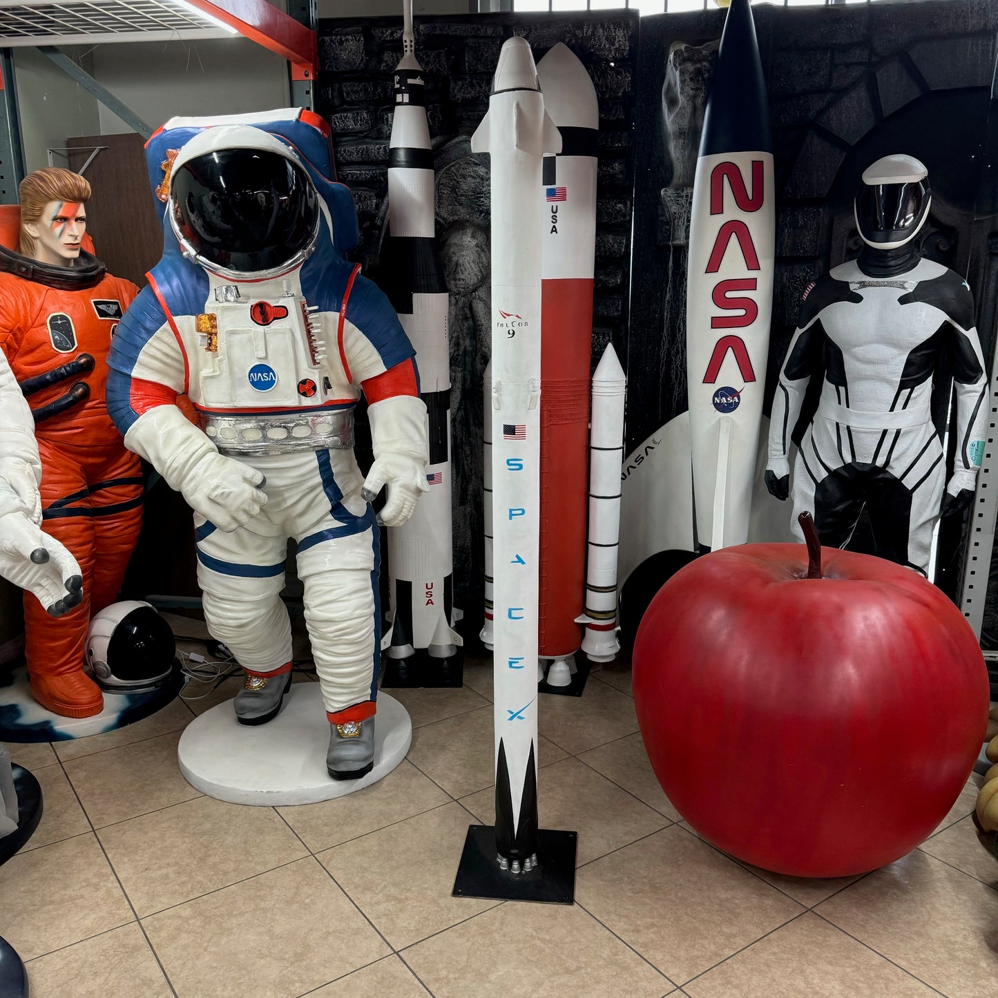 Rocket 3 Life Size Statue