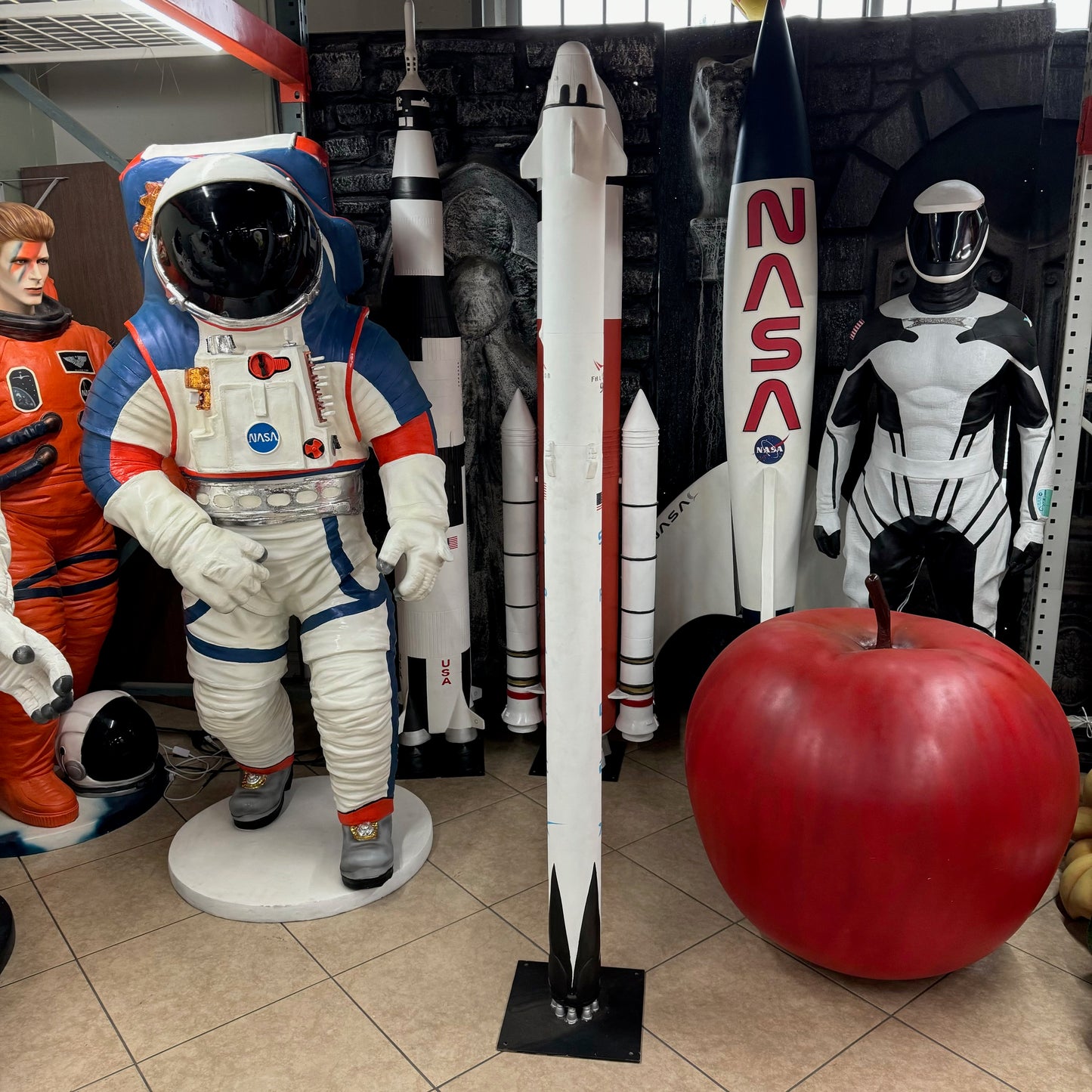 Rocket 3 Life Size Statue
