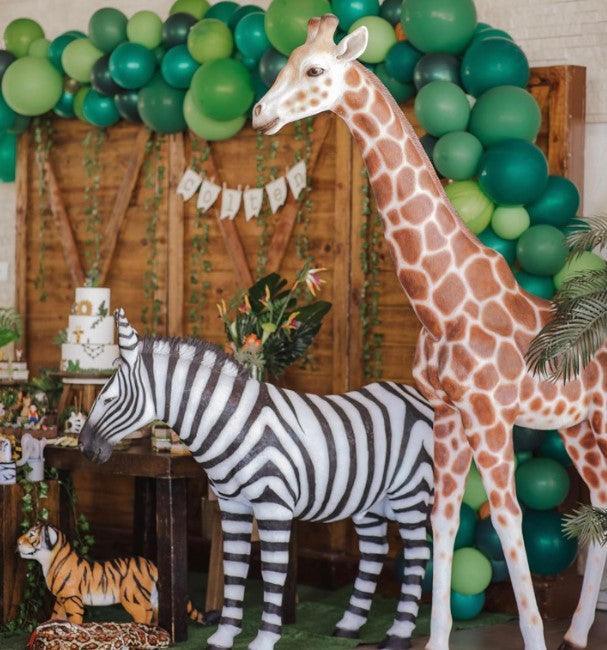 Standing Zebra Life Size Statue