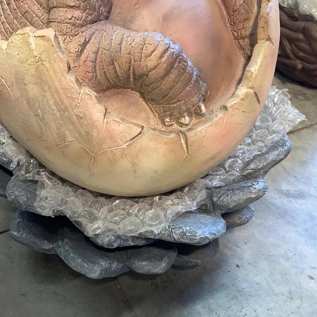 Hatching Triceratops Dinosaur Statue