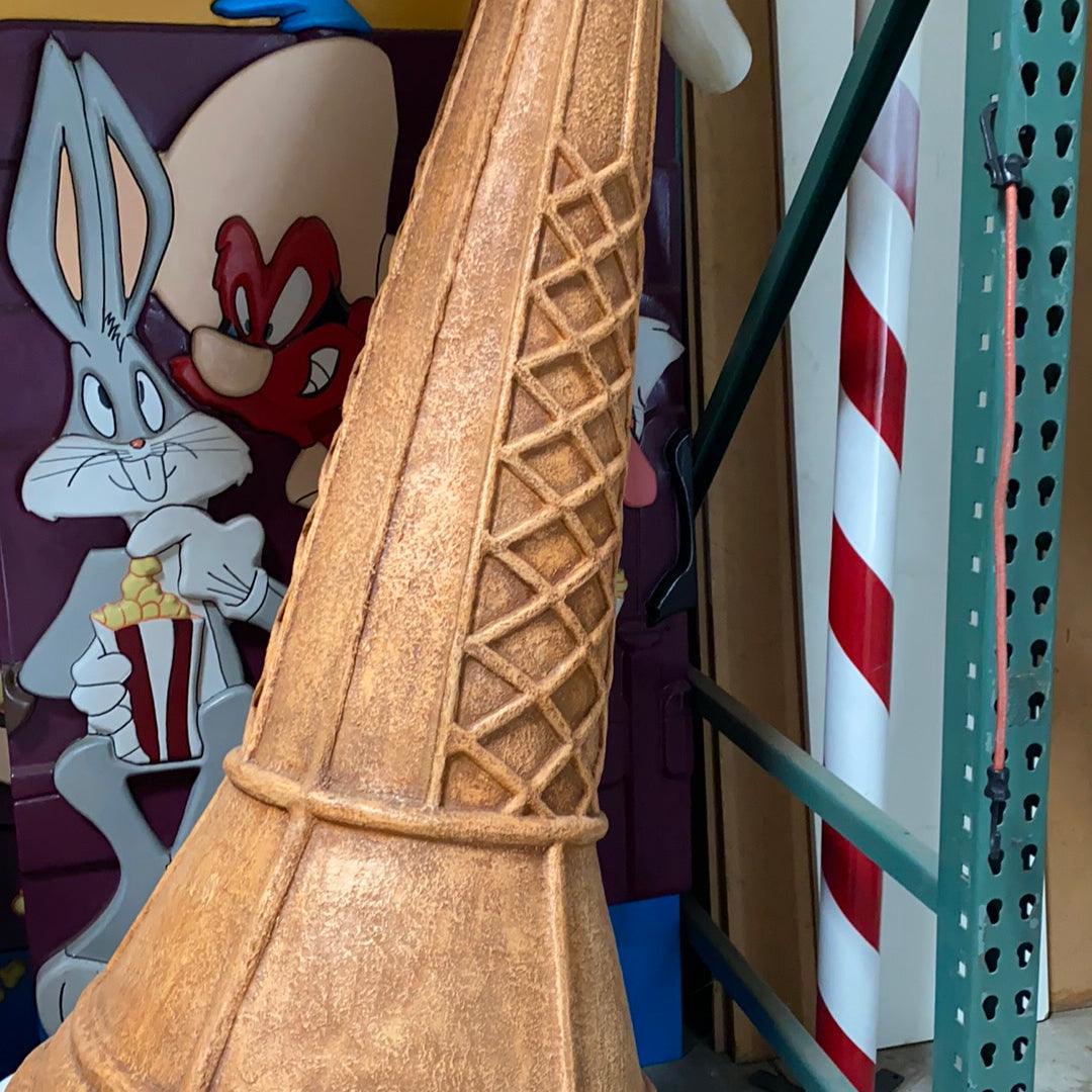 Chocolate Melting Ice Cream Statue