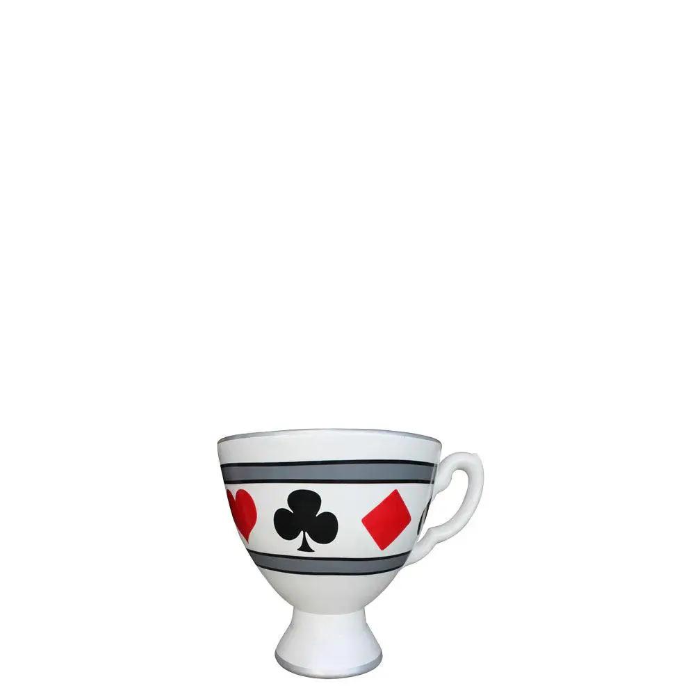 Suits Tea Cup Over Sized Statue - LM Treasures Prop Rentals