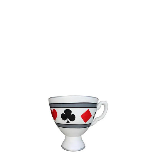 Suits Tea Cup Over Sized Statue - LM Treasures Prop Rentals