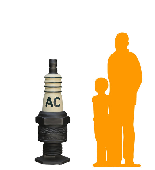 Giant Spark Plug Over Sized Statue
