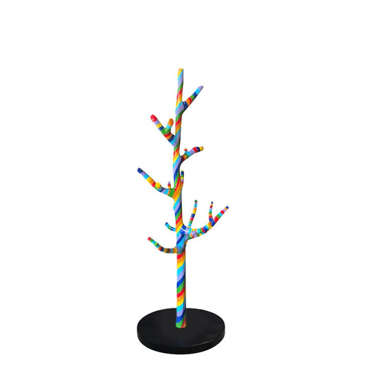 Rainbow Candy Tree Statue - LM Treasures Prop Rentals