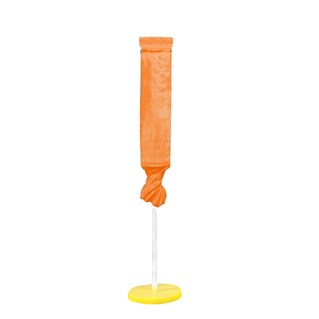 Orange Sugar Daddy Statue - LM Treasures Prop Rentals